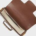 Mini Horsebit 1955 Jumbo GG Crossbody Bag in Brown