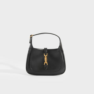 Gucci black leather hobo deals