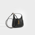 Jackie 1961 Mini Hobo Bag in Black Leather