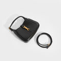 Jackie 1961 Mini Hobo Bag in Black Leather