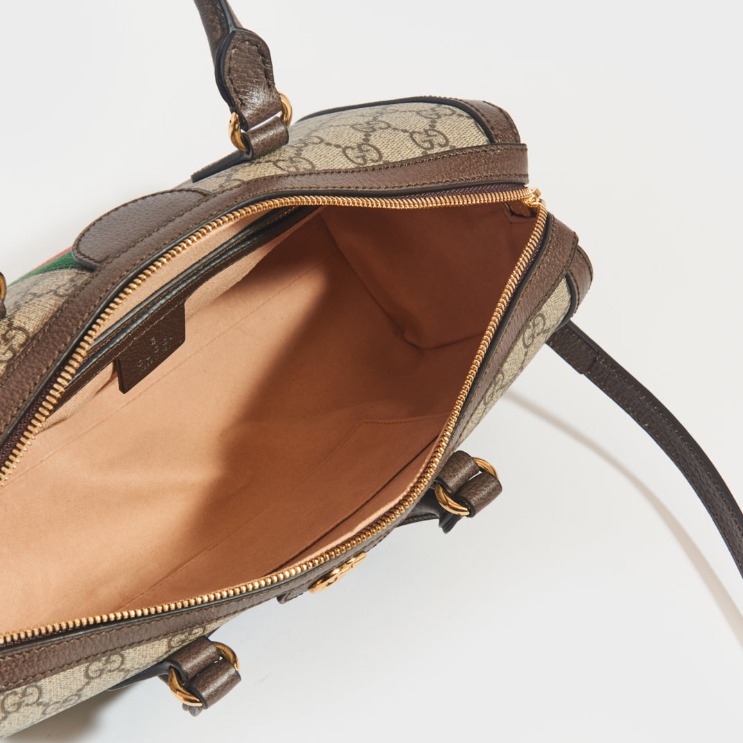 Ophidia Small Boston Bag