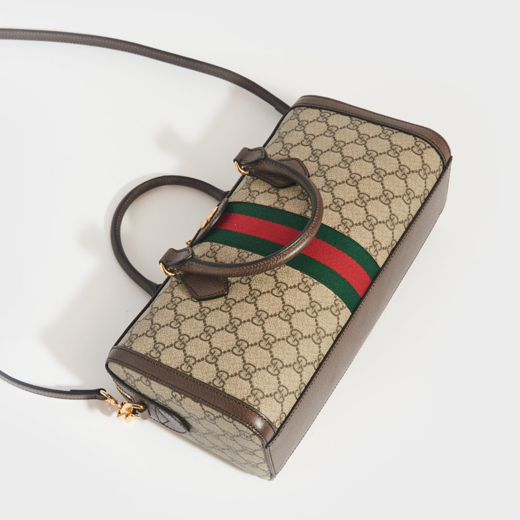 Ophidia Small Boston Bag