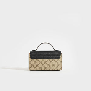 GUCCI Padlock Mini Bag in Black Leather and Canvas [ReSale]