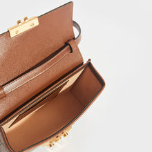 Load image into Gallery viewer, GUCCI Padlock Mini Bag in Black Leather and Canvas