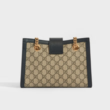 Load image into Gallery viewer, GUCCI Padlock Small GG Shoulder Bag in GG Supreme with Black Leather