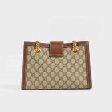 Load image into Gallery viewer, GUCCI Padlock Small GG Shoulder Bag in GG Supreme with Brown Leather