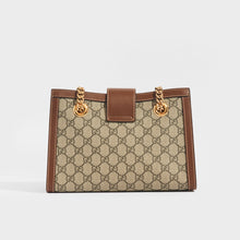 Load image into Gallery viewer, GUCCI Padlock Small GG Shoulder Bag in GG Supreme with Brown Leather [ReSale]