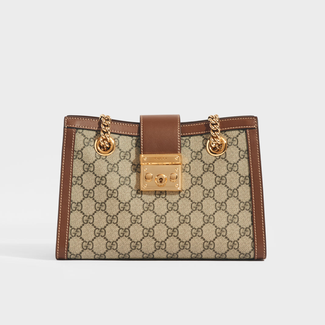 Gucci padlock small leather shoulder bag Clearance