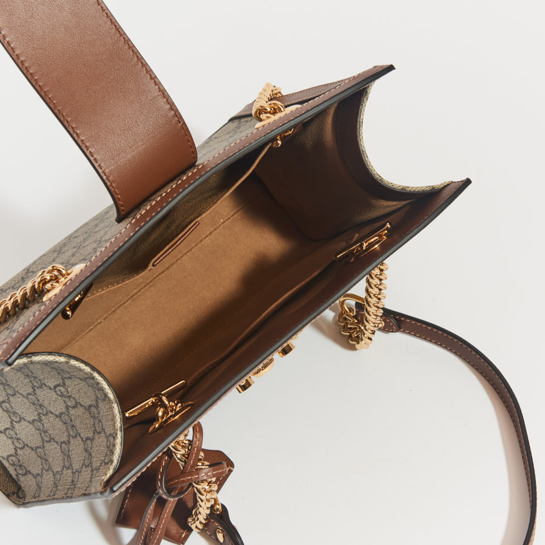 Gucci padlock clearance gg shoulder bag