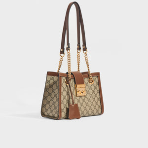 Gucci supreme online padlock bag