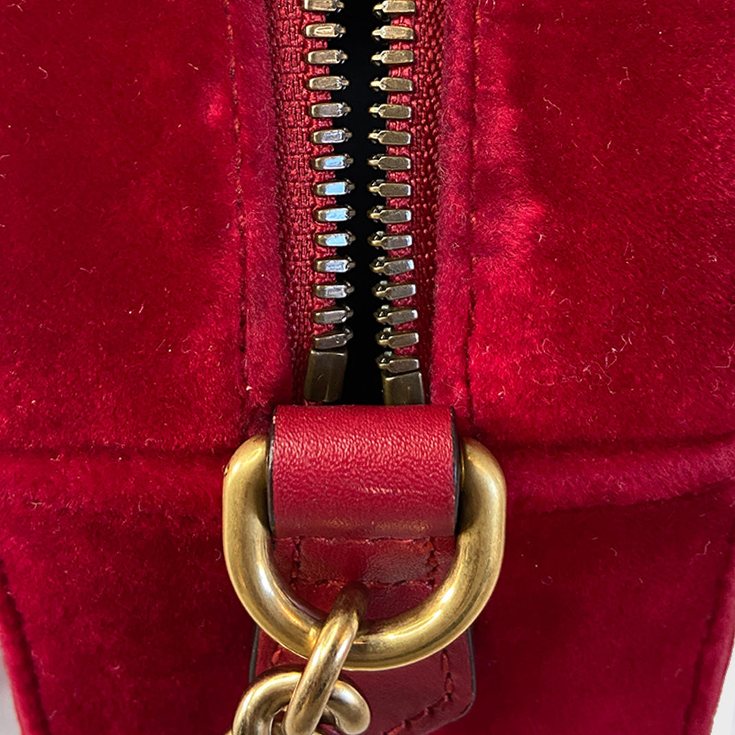 Gucci camera bag velvet clearance
