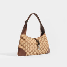 Load image into Gallery viewer, GUCCI Vintage Jackie Small Canvas Handbag in Brown