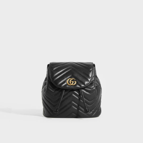 Gucci marmont online quilted backpack