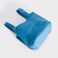 Picotin Lock 13 in Blue Jean Taurillon Clemence Leather