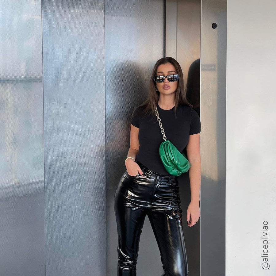 Belt bag with chain sales