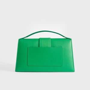 JACQUEMUS Le Bambinou in Green Leather