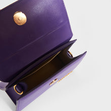 Load image into Gallery viewer, JACQUEMUS Le Chiquito Noeud Leather Shoulder Bag in Purple
