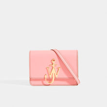 Load image into Gallery viewer, JW ANDERSON Anchor Logo Small Crossbody in Pink Leather