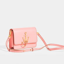 Load image into Gallery viewer, JW ANDERSON Anchor Logo Small Crossbody in Pink Leather