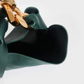 Small Hobo Chain Tote Bag in Green