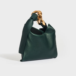 JW ANDERSON Small Hobo Chain Tote Bag in Green