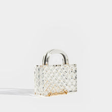 Load image into Gallery viewer, L&#39;AFSHAR Lucite Tilda Top Handle Clutch