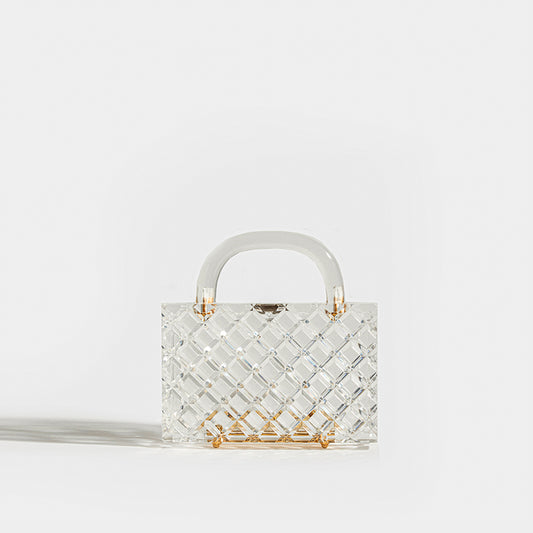 Lucite Tilda Top Handle Clutch [ReSale]