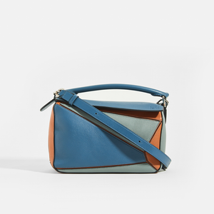 LOEWE Puzzle Small Grained Leather Bag