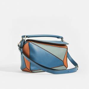 LOEWE Puzzle Small Grained Leather Bag