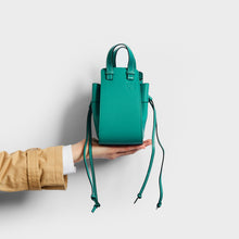 Load image into Gallery viewer, LOEWE Hammock Mini Leather Shoulder Bag in Green