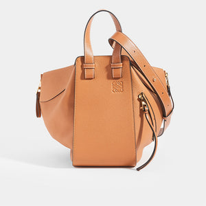 LOEWE Hammock Small Tote in Tan