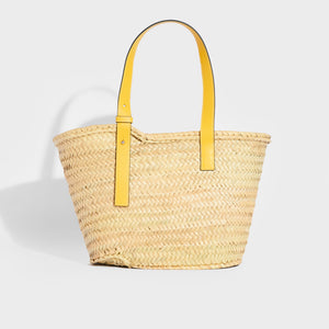 LOEWE Large Basket Bag in Yellow