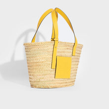 Load image into Gallery viewer, LOEWE Large Basket Bag in Yellow