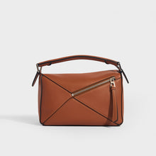 Load image into Gallery viewer, LOEWE Puzzle Small Smooth Leather Bag in Tan