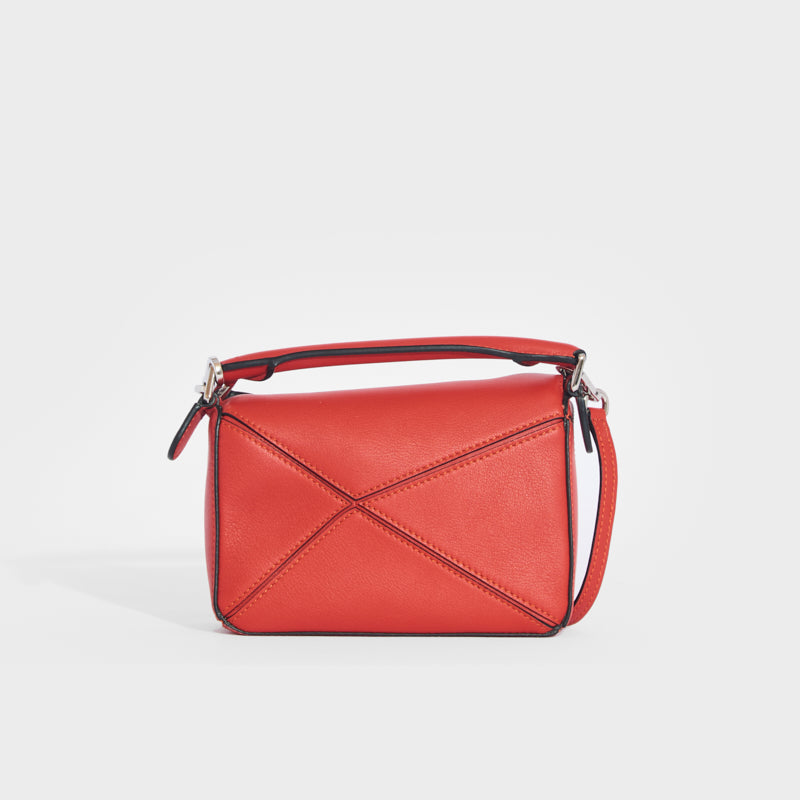 Mini Puzzle Shoulder Bag in Pomelo Leather
