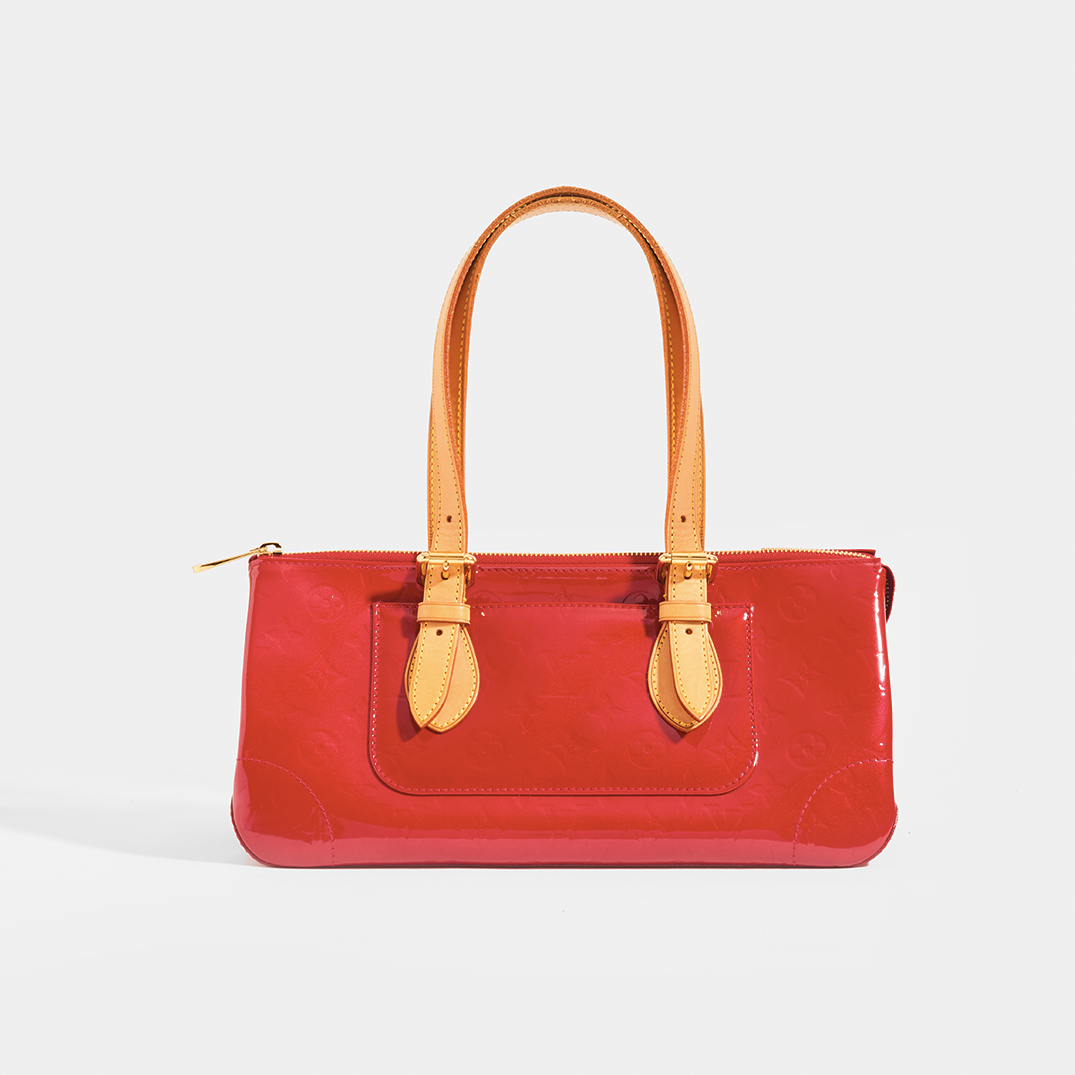 LOUIS VUITTON Pomme D'Amour Monogram Vernis Rosewood Bag 