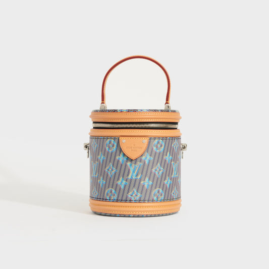 Cannes Bag in Damier Monogram Blue LV Pop Canvas