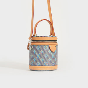 LOUIS VUITTON Cannes Bag in Damier Monogram Blue LV Pop Canvas