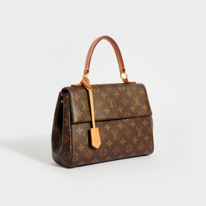 Louis Vuitton Monogram Cluny BB - Brown Handle Bags, Handbags