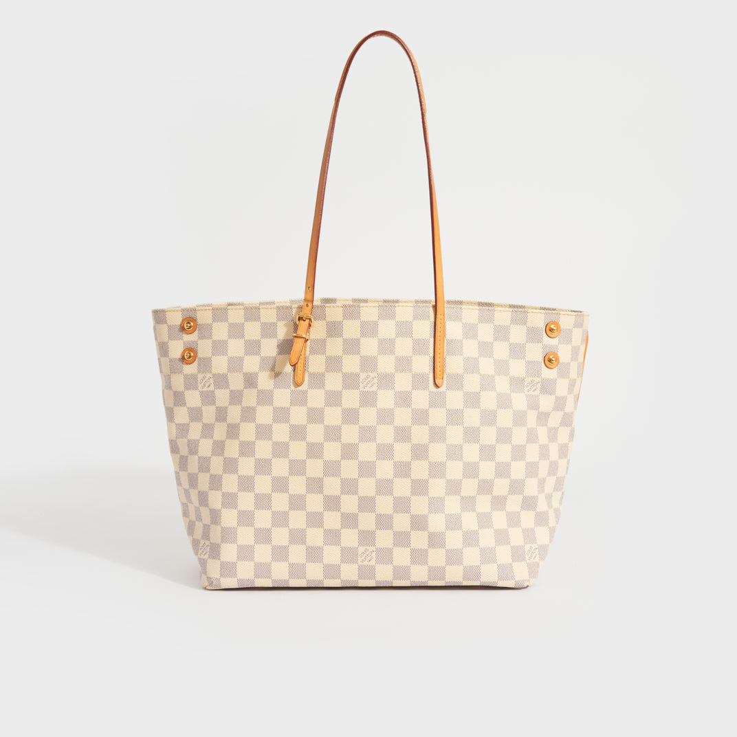 Louis Vuitton, Bags, Brand New Louis Vuitton Neverfull Gm Bag Damier Azur  Beige