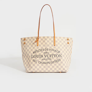 Louis Vuitton Damier Azur Canvas Articles De Voyage Cabas Adventure MM Bag  Louis Vuitton