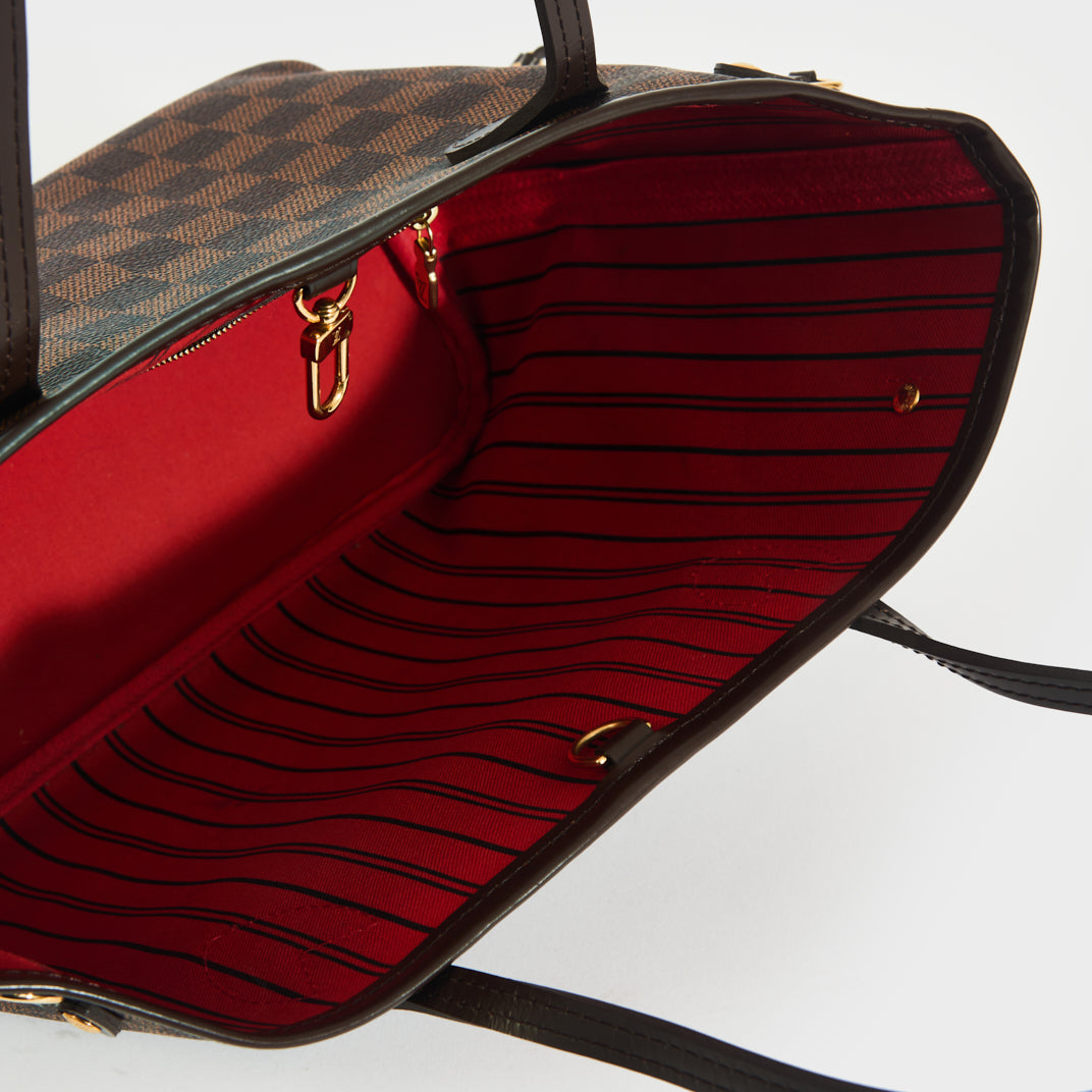 LOUIS VUITTON Damier Neverfull PM Tote COCOON