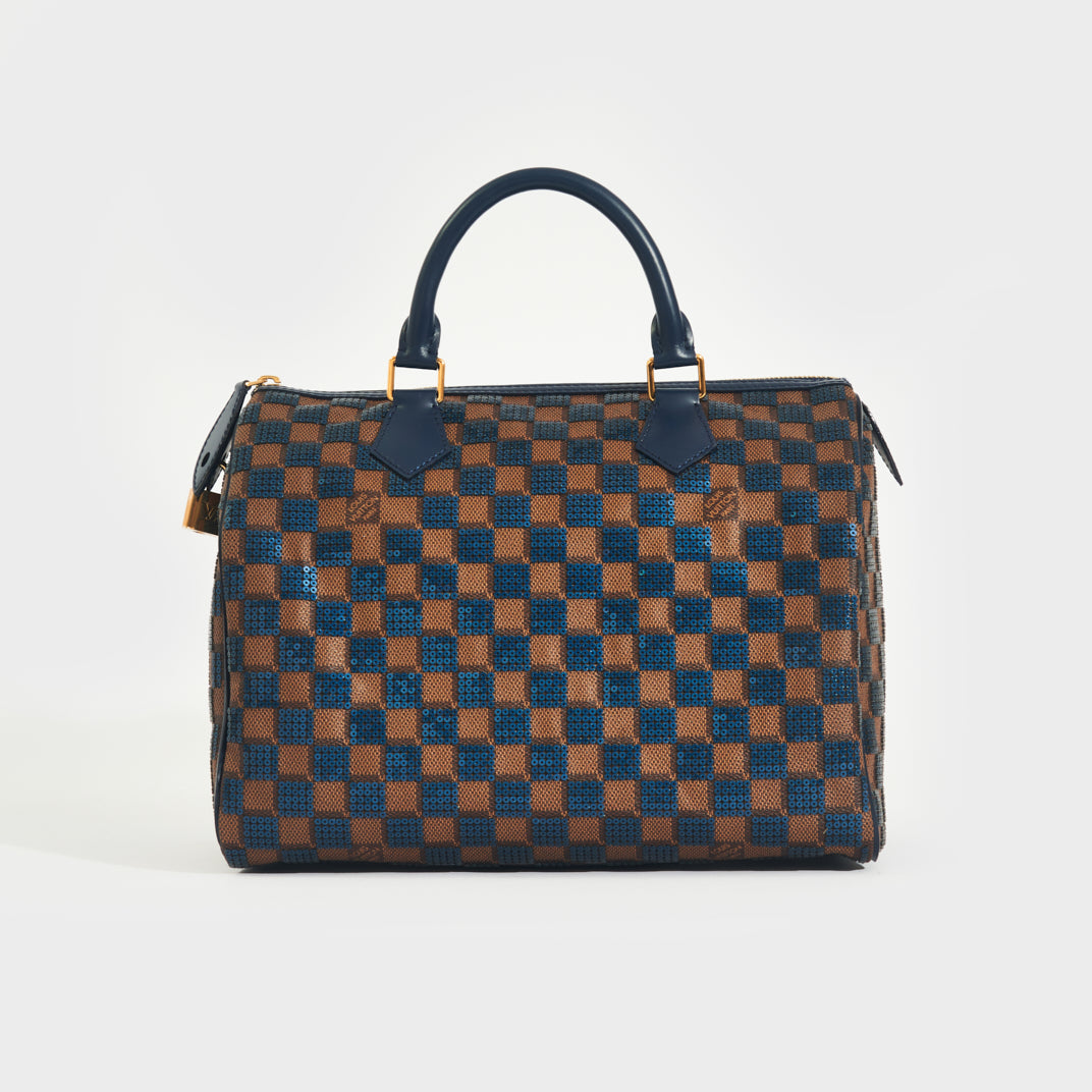 LOUIS VUITTON Damier Paillettes Speedy 30