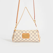 Load image into Gallery viewer, LOUIS VUITTON Damier Azur Eva Clutch Bag with Shoulder Strap 2009