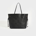 Neverfull MM Tote Bag in Black Monogram Empreinte
