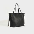 Neverfull MM Tote Bag in Black Monogram Empreinte