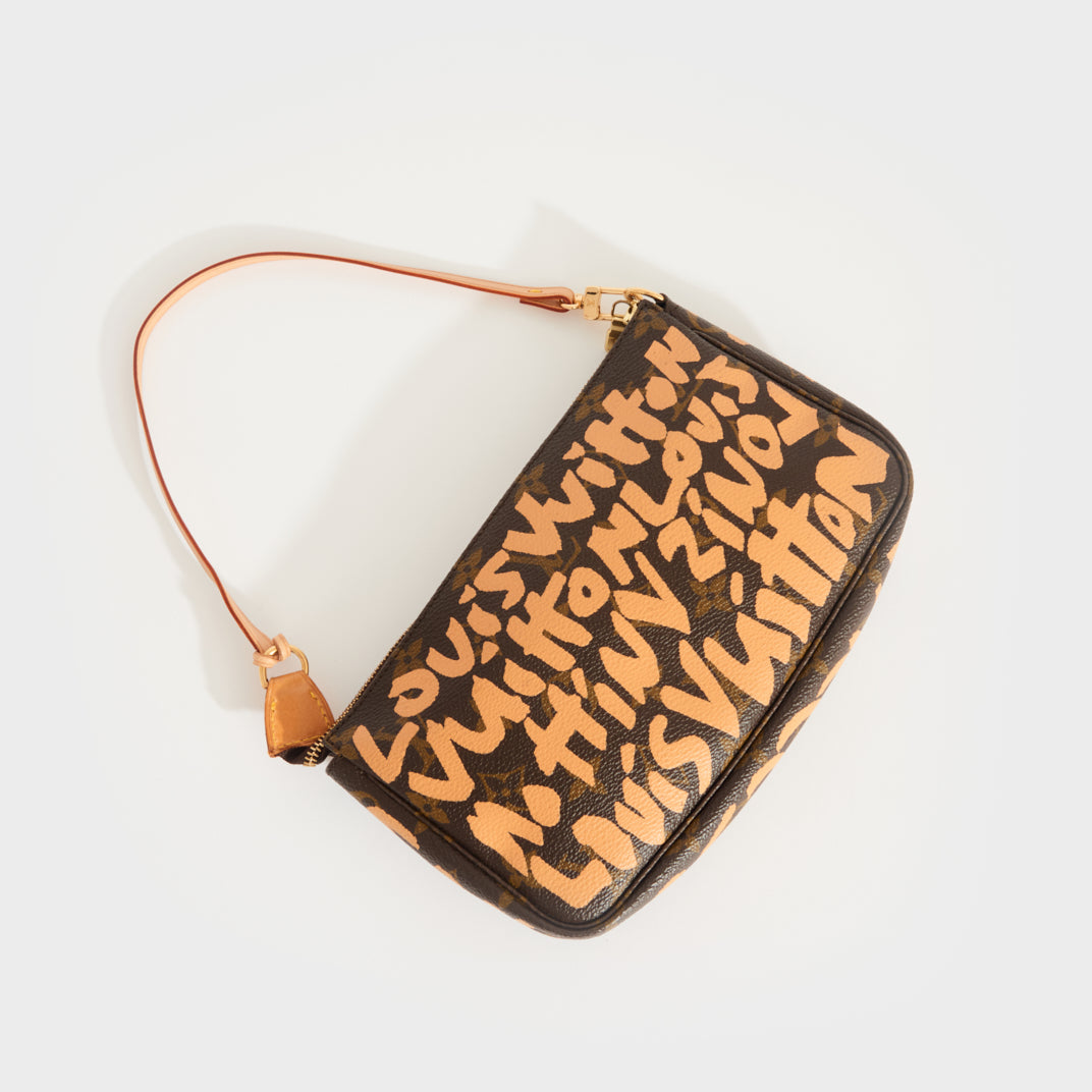 Louis Vuitton Monogram Graffiti Pochette Accessoires - Brown Mini Bags,  Handbags - LOU753475