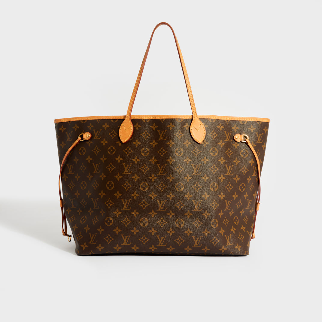 Louis Vuitton Neverfull GM Monogram Graffiti Tote Bag Pink