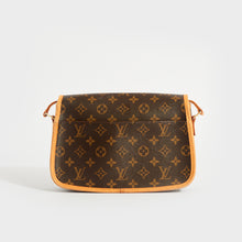 Load image into Gallery viewer, Rear of the LOUIS VUITTON Monogram Sologne Shoulder Bag in Monogram Canvas 2011