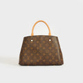 Montaigne BB Handbag in Monogram Canvas 2015